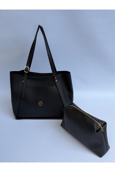 ELOVE Women's Luxury Shoulder Bag & Makeup Bag