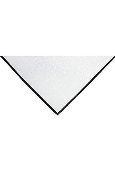 Nacario Nrcrioshop Black Piped Table Runner 45X150 Cm, White 1201248