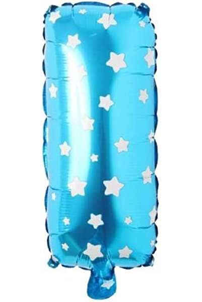Nacario Nrcrioshop I Harfi 16 Inch Blue Starry Color Foil Balloon 36 cm (Blue...
