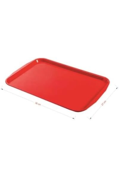 Nacario Nrcrioshop Plastic Serving Tray Red 1201248