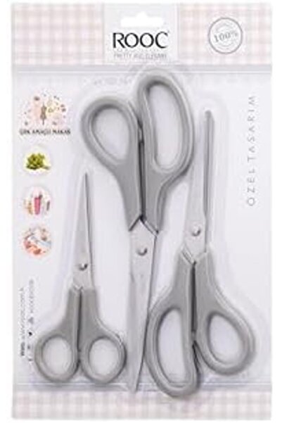 Yıldızan Esnshop Premium Series Ergonomic Handle Steel Food Contact Safe 3-Pi...