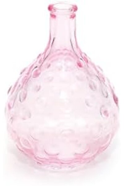 Nacario Nrcrioshop Pink Bubble Glass Vase (15 cm) 1201248