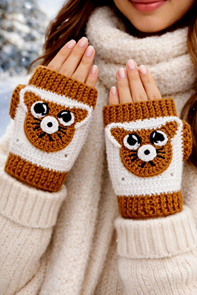 Şah Marine Örgü yetişkin parmaksız eldiven