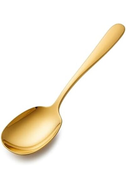 Nacario Nrcrioshop Premium Gold Plated Stainless Steel Serving Spoon – 21 cm ...