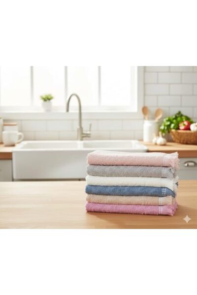 Nacario Nrcrioshop 6-Piece Kitchen Towel Set |   30X50 Cm, Super Absorbent, Q...