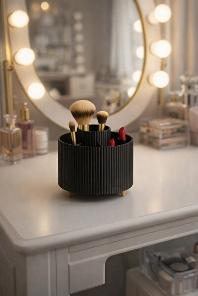 Mayah Concept 360 °   Rotating Makeup Organizer – Multi-Compartment Desktop C...