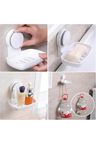 Nacario Nrcrioshop Shower Wall Soap Holder, Soap Dispenser with No Drilling R...