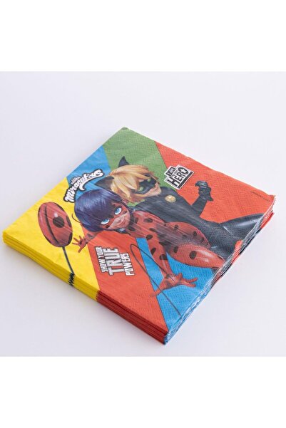 Nacario Nrcrioshop 20 Napkins with Miraculous Theme, 33X33 cm 1201248