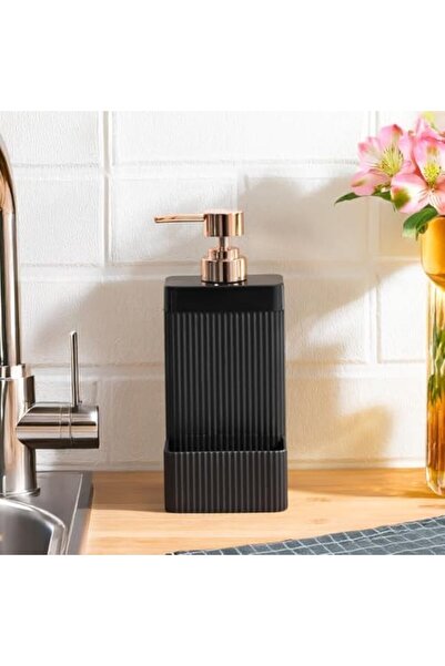 Nacario NrcrioShop 13139 موزع صابون سائل للحمام والمطبخ مع حاوية إسفنجية سعة ...