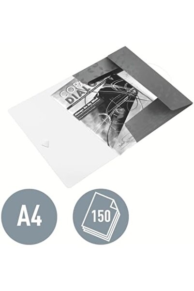 Nacario NrcrioShop 45990051 WOW A4 ملف مرن رفيع ذو 3 طبقات، أزرق ثلجي معدني، ...