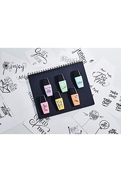 Nacario نركريوشوب ميني باستيلوف - قلم تحديد - أصفر 1201248