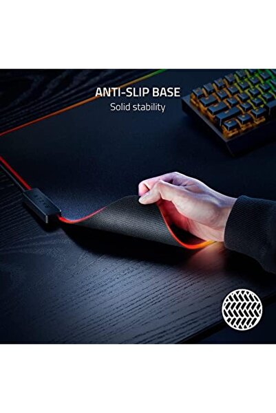 Yıldızan yvzshop2 Strider Chroma - Chroma RGB ile Hibrit Oyun Mouse Mat (Hibr...