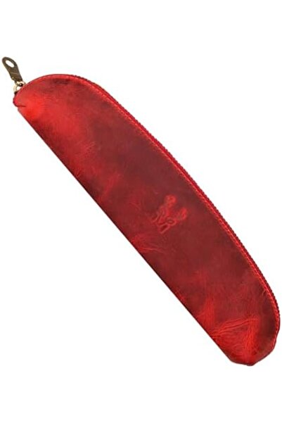 Nacario NrcrioShop Favara - حامل أقلام أصلي عتيق الطراز من سلسلة بريميوم (أحم...