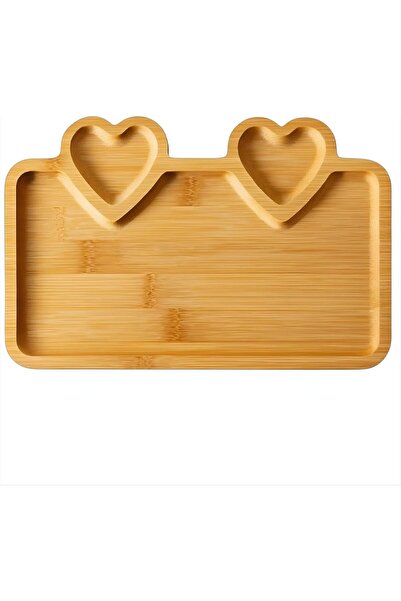 Nacario Nrcrioshop Mta -Tech Hearted Bamboo Presentation Plates –100% Natural...