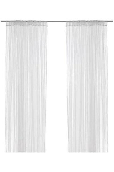 Nacario Nrcrioshop Lill Curtain Pair White (280 cm X 300 cm) 1201248