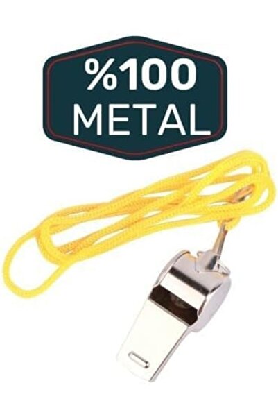 Nacario صفارة معدنية احترافية من NrcrioShop، مصنوعة من الفولاذ المقاوم للصدأ،...