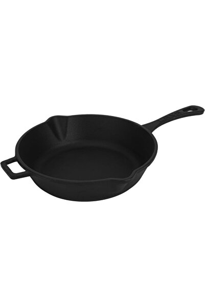 Yıldızan Gnyshop Cast Iron Round Frying Pan with Cast Iron Solid Handle. Diam...