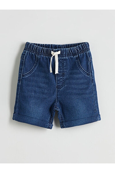 LC Waikiki New Season Elastic Waist Boy's Jean Shorts - S5H518Z1