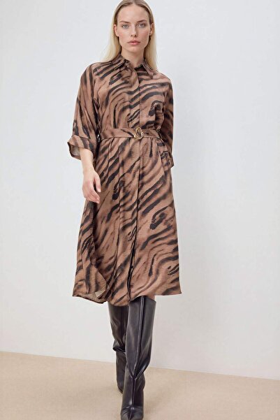 DeFacto Рокля с поло якичка и къси ръкави G3424AX25AU