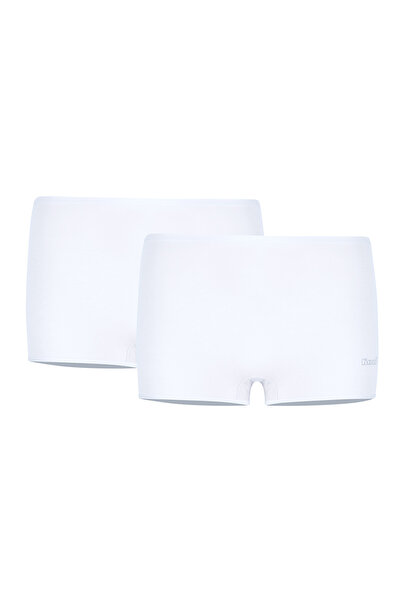 Kom Women'S, Modal-Cotton, Flat Leg, 2-Piece Boxer Briefs (with Socks as a Gift)