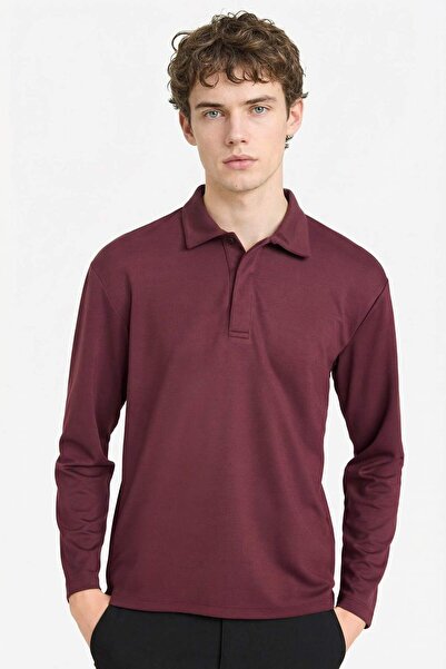 DeFacto Regular Fit Polo Collar Sweatshirt G8111Ax25Wn