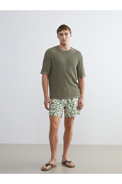 LC Waikiki Short Length Patterned Men's Sea Shorts