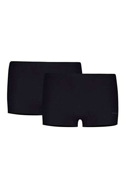 Kom Women'S, Modal-Cotton, Flat Leg, 2-Piece Boxer Briefs (with Socks as a Gift)