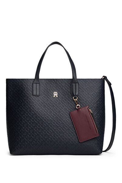 Tommy Hilfiger Lacivert Kadın Tote Çanta AW0AW18123DW6