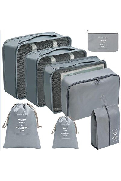 Arabest مجموعة مكعبات التعبئة المكونة من 8 قطع مع حجرات متعددة الوظائف - حقيب...