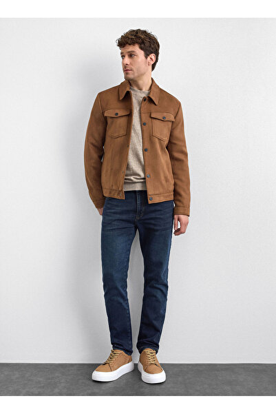 Back And Bond Kahverengi Erkek Regular Fit Mont B35W60050