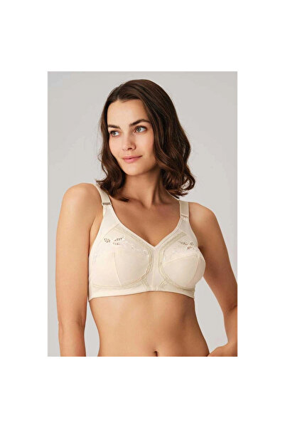 Narnuga Without Underwire Without Support Without Padding Gathering Embroider...