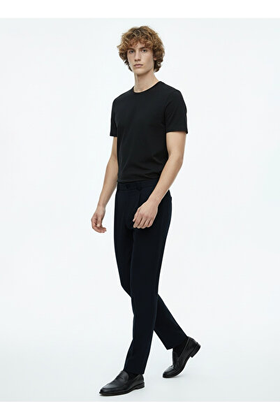 VERSACE JEANS COUTURE Siyah Erkek Relaxed Pantolon 79GAA127