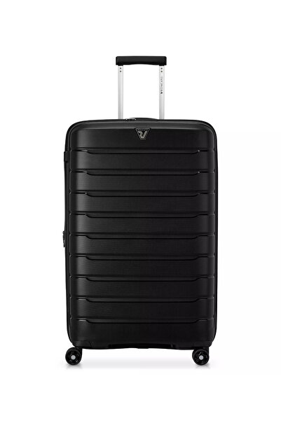 Roncato Siyah Çekçekli Sert Valiz 41818101TROLLEY GRANDE78 CMB-FLYING