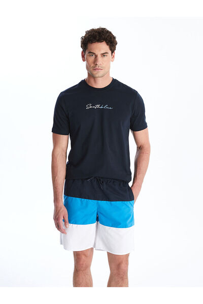 LC Waikiki Pantaloni scurti de baie pentru bărbați, blocați de culoare