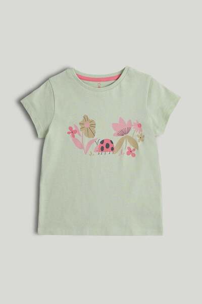 MOTHERCARE Green Ladybird T-Shirt