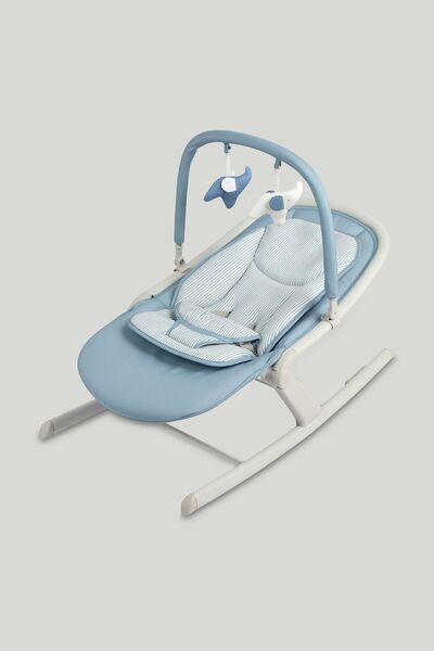 MOTHERCARE كرسي هزاز على شكل فيل أزرق