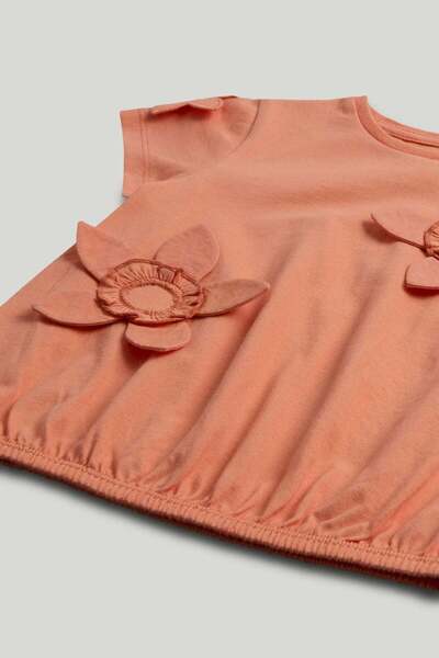MOTHERCARE Orange Flower T-Shirt
