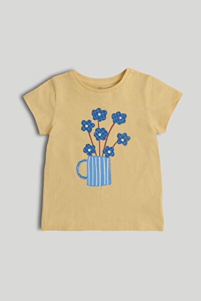 MOTHERCARE تيشيرت زهرة صفراء