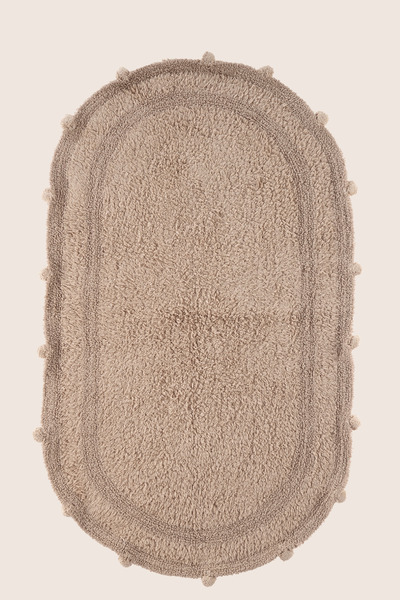 LAMPETİE | Ерис Единична баня постелка 70x120 Кафява