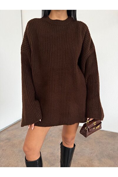 IŞILDA FASHION Crew neck loose sweater