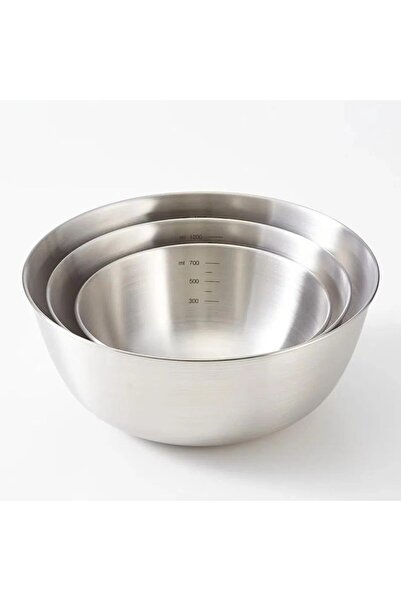 Arabest Mixing Bowls, Salad Bowl Large Medium Small Set of 3, Stainless Steel...