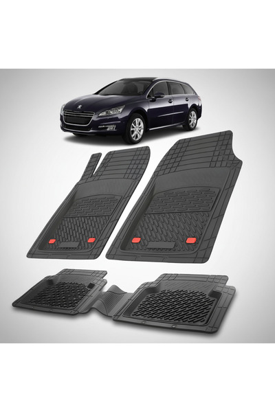 TEAMCAR Πατάκια Αυτοκινήτου TeamCar ®   Δίσκος τύπου Tray Συμβατός με Peugeot...