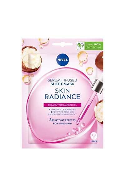 NIVEA Set of 4 x Urban Skin Radiance Sheet Mask, 1 pc.