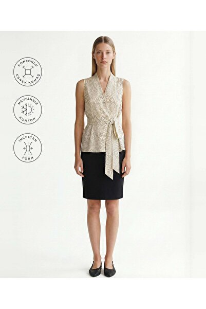 Yargıcı Pencil High Waist Skirt