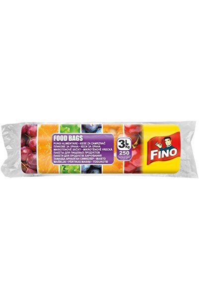 Fino Set of 3 x 250 Food Bags 3 l, 24.5 x 36.5 cm