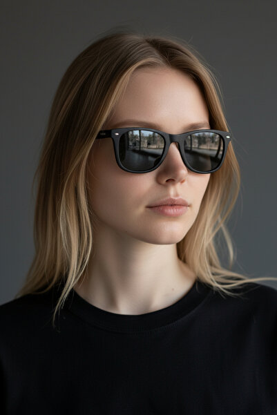 De Valentini Trend Model Bone Unisex Sunglasses