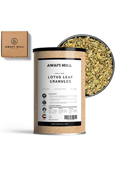 AWAFI MILL Lotus Leaf Granules (He Ye) – Nelumbo nucifera