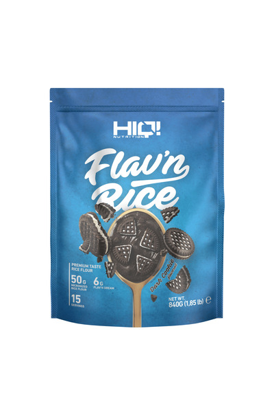 HIQ NUTRITION HIQ Flav'n Rice 840g DARK COOKIE FLAVORED