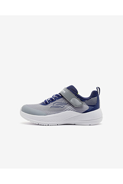 SKECHERS MICROSPEC ADVANCE Küçük Erkek Çocuk Mavi Spor Ayakkabı 403926N NVLG