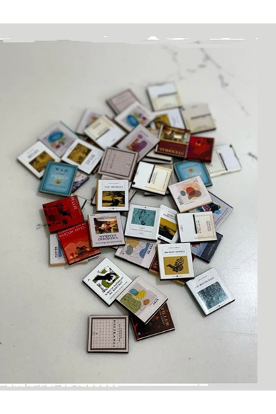 Ouptec Mini Kitaplar Serisi I Anksiyete Stres Giderici Kitaplar I 100 Adet Karışık Kitap Minibook